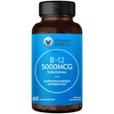 Vitamin World Vitamin B-12 5000 mcg. Sublingual 60 Microlozenges, Supports Energy Metabolism, Supports Heart Health
