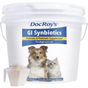 Doc Roy’s GI Synbiotics Probiotic & Prebiotic Granules for Dogs & Cats, Digestive & Immune Health Supplement with Live Cultures, BgMOS & Beta Glucans, Chicken Flavor, 25lb Granules