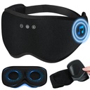 Bluetooth Sleep Headphones for Side Sleepers with Timming Setting, 100% Blackout 3D Contoured Eye Mask for Sleeping & Music Auto Shut Off, Breathable No Pressure for Side Sleeper Travel