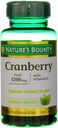 Fruta de cranberry recompensada da natureza 4200 mg, mais vitamina C Softgels, 120 ea (Pacote de 5)