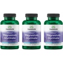 Swanson Albion Magnesium Glycinate - Chelated Magnesium Supplement for Bone, Nerve, Muscle & Heart Health - Encourages Relaxation for a Healthy Sleep Cycle* - Vegan & Non-GMO - 90 Capsules (3 Pack)