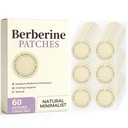 Berberine Patches for Women & Men,Advanced Natural Formula with L-Glutamine, Berberine, Cinnamon & Pomegranate, 60 Count