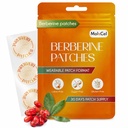 Berberine Patches for Men and Women (30 Pcs), 8-Hour Wear, Skin Friendly, Latex-Free