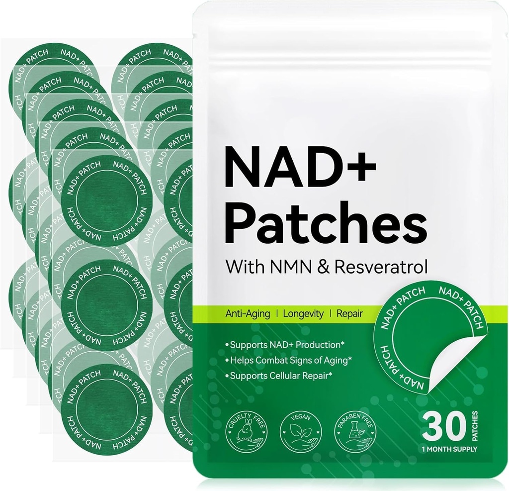 Berberine Patches for Women and Men, with Cinnamon, Pomegranate, 8-Hour Long-Lasting Formula Support, Applied to Various Parts of The Body, 30 Patches (4BOX-120patches-updated)