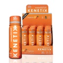 KENETIK Caffeine-Free Focus Shots – Brain Fuel for Mental Clarity and Cognitive Endurance, Sugar-Free, Bioidentical Ketones (D-BHB), 2oz – 12 Pack, Tangerine | D-BHB Nootropic Drink With Electrolytes - Sugar Free Brain Fuel for Mental Clarity & Cognitive Endurance, No Jitters or Crash