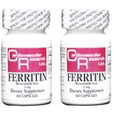 Cardiovascular Research Ferritin 5 mg New Tamper Resistant Store and Ship Packaging 120 Count