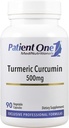 Patient One Turmeric Curcumin 500 mg  to supplement to Support Healthy Inflammatory Response and More* | with Black Pepper Extract | 90 Capsules
