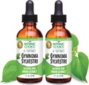 Lựa chọn Btanic: Gymnema Sylvestre Liquid - Rượu & Gluten Free, Non-GMO, 1oz 2 Pack