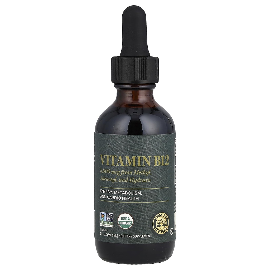 Global Healing Vitamin B12 Dropper, 2 fl oz
