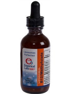Empirical Labs Liposomal B12 Methylfolate 2 oz by EMPIRICAL LABS