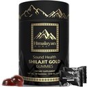 Shilajit Gold Gummies with Ashwagandha & Gokshura | 85+ Trace Minerals & Fulvic Acid for Men & Women | No Added Sugar, Vegan, Non-GMO | 60 Gummies