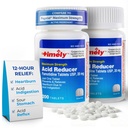 TIME-Cap Labs Acid Reducer & Heartburn Relief - Famotidine 20mg - for Adults & Children 12+ - Helps with Acid Indigestion & Sour Stomach - Antacid Medicine Tablets - 2 Pack (400 Count)