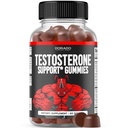 Testosterone Gummies for Men (60 Count) Testosterone Supplement for Men - Premium Test Booster - Support Strength, Stamina, Drive & Performance - Third Party Tested, Non-GMO, Vegan Safe & Made in USA