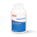 Rugby Vitamin B6 50 mg Tablets, Gluten-Free Dietary Supplement for Adults, No Preservatives or Additives - 1000 Count (1 Pack)
