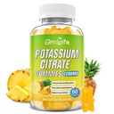Potassium Citrate Gummies, High Potassium Supplement Gummies 1200mg Support Leg Cramps & Muscle Health, Vegan, Pineapple Flavor 60 Count