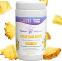 Magnesium Citrate Gummies - Sugar-Free, Vegan і Non-GMO для поліпшення сну і релаксації - Ні Цукор Спирт - Magnesium Supplement для дорослих, підлітків і дітей - Ананас - 240 Вт