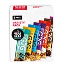 G2G Protein Bar, 8 Flavor Variety Pack, High Protein, Gluten-Free, Healthy Snack, Delicious Meal Replacement, Clean Ingredients, Refrigerated for Freshness — 8 Count (1 Box)