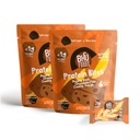 Bhu Foods Keto Bites - Double Dark Chocolate Chip Cookie Dough | Organic Keto Snacks for Adults & Kids | Gluten Free, Vegan, Low Carb, Low Sugar | Individually Wrapped Protein Bites (2 Pack)