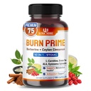 Ultra Burn Prime 1730 mg – 10-in-1 with Berberine, Ceylon Cinnamon, L-Carnitine, ALA, Green Tea & Gymnema – Supports Metabolism, Energy & Digestive Balance – 150 Capsules
