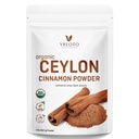 VELOTO Organic Ceylon Cinnamon Powder – 2lb, Fine Ground True Cinnamon for Baking, Cooking & Drinks, Vegan Non-GMO & Gluten-Free
