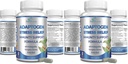 Adaptogen Stress Relief Immune Support Formula - Adaptogenic Adrenal Support with Ashwagandha, Astragalus, Ginseng, Holy Basil, Rhodiola, Amla, Maca, Schisandra, Non-GMO - 60 Capsules (Pack of 2)