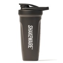 Protein Shaker Bottle, 28 oz, Snap-Fit Agitator for Smooth, Lump-Free Mixing, Leak-Proof Gym Shaker with Measuring Scale for Fitness and Everyday Use, Black