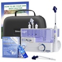 SinuPulse Elite Advanced Nasal Irrigation System, Pulsating Sinus Rinse Machine with 60 SinuAir Packets, Bonus Sinus Irrigator Tip, Travel Case, & Sinus Care eBook by Dr. Robert S. Ivker