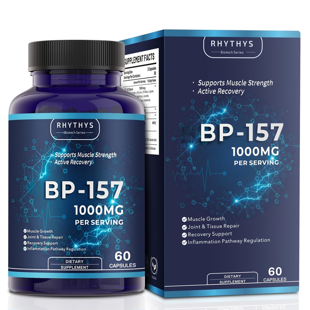 BP Capsules,1000 Mcg Gluten-Free, 60 Capsules 157