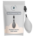 Ear Pressure Relief Device – Headache Relief, Tinnitus & Sinus Congestion Relief, Drug-Free, Easy-to-Use, Portable Ear Pressure Unblocking for Clearer Hearing & Reduced Ringing (Grey)