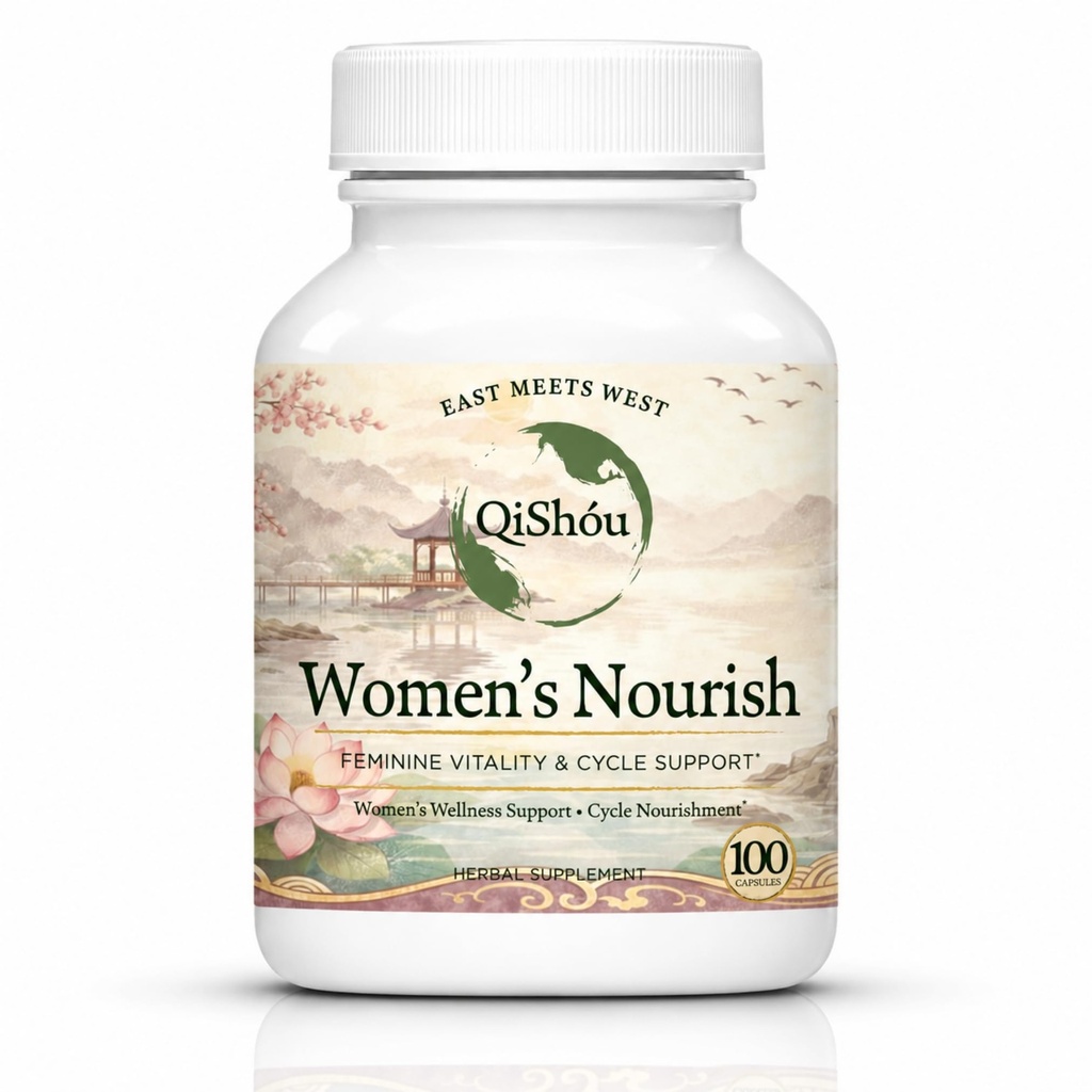 Women Nourish & Support Capsules – Authentic TCM Dong Quai & Rehmannia | Herbal Supplement for Hormone Balance, Female Blood Nourishment, Vitality, Mood & Daily Wellness | 100 Capsules