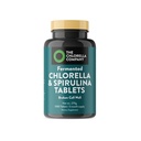 Fermented Chlorella & Spirulina Tablets, Broken Cell Wall for Nutrient Absorption, Vegan Superfood for Detox & Energy, Algae Supplement, Non-GMO (3 Month Supply)
