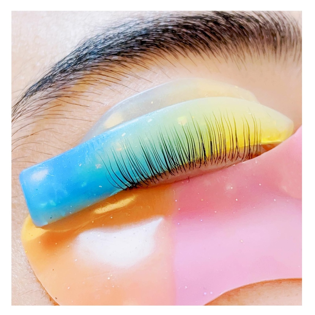 ICONSIAM Lash Lift Shields LU Curl 8 Size Lifting Pads DIY Eyelash Lamination Katya Vinog Shield Rapid Perm Rods Make Eyes Beautiful Lifts Elastic Rod Lami Perming Roller Reusable Silicone Pad L Curl