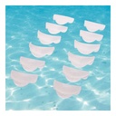 Lash Lift Shields C Curl 6 Size Lifting Pad Rapid Eyelash Shield Shiny Perm Rods Make Eyes Natural Curl Flexible Pads Extreme Rod 100 Use Lami Perming Roller Clear Lash Lifting (Clear White)
