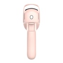 Portable Heated Lash Curler, Electric Eye Lash Curling Tool with Rapid Heat-Up, Adjustable Temperature Control, 3 Silicone Modes for Quick Natural Curls, Professional Makeup Tool for Home