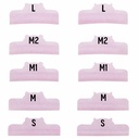 Lash Lift Shield Ultra Curl Eyelash Perm Rods Shiny Perming Roller with 5 Sizes Delight Lifting Result Like Eyelash Extension Big U Rod More Than 200 Application Reusable Curler Tool