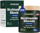 Newly NAD + Supplement - Resveratrol, Liposomal Nicotinamide Riboside, Quercetin- High Purity NAD Supplement for Energy, Focus - 80 Count,900mg