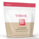 Le-Vel Thrive Vegan Protein Shake | 16 Packets 35g | Gluten-Free, Plant-Based Protein with Probiotics, Fiber & Enzymes | Supports Lean Muscle & Digestive Health (16 Packets (Pack of 1), Strawberry)