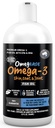 100% Pure Fish Oil for Dogs & Cats (1,545mg Omega 3 per Teaspoon) 32oz. Loaded with EPA & DHA for Joints, Skin & Coat, Itching, Heart & Immune Health. Stronger Than Salmon Oil. Unflavored Omegease.