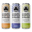 CLUB13 Kavamosa Kava Seltzer | Classic Variety Pack | 12 Pack | Valencia Orange, Berry Bliss & Key Lime | 500mg Noble Kava | Alcohol-Free