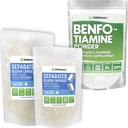 XPRS Nutra Separated Size 4 Capsules (1000 Count) with Benfotiamine Powder (.25 Ounce) Bundle