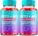 Proponowana wartość: (2 opakowania) Keto ACV Gummies Advanced Apple Cider Vinegar 1000MG Formuła suplementu witaminy dla kobiet Mężczyźni z korzeniem buraków kwasu foliowego (120 Gummies)