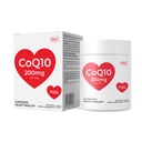 HUJ CoQ10 200mg Per Day - Heart Health & Cellular Energy Support with Coenzyme Q10, Vitamin E & PQQ - 60 Softgels
