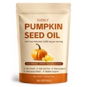Everly Pumpkin Seed Oil with Saw Palmetto,Essential Fatty Acids, & Phytosterols | Non-GMO,180 Softgels