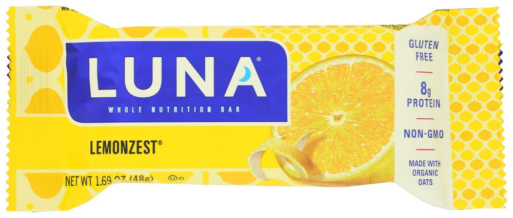 Clif Lemon Zest Luna Bar ( 15x1.69 OZ)