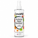 8.5 Fl Oz Premium Hand Sanitizer Spray 95% Alcohol, Fast Drying Moisturizing Formula with Coconut Oil & Glycerin, Non-Sticky Unscented Sanitizer for Travel, Home, Office & Car