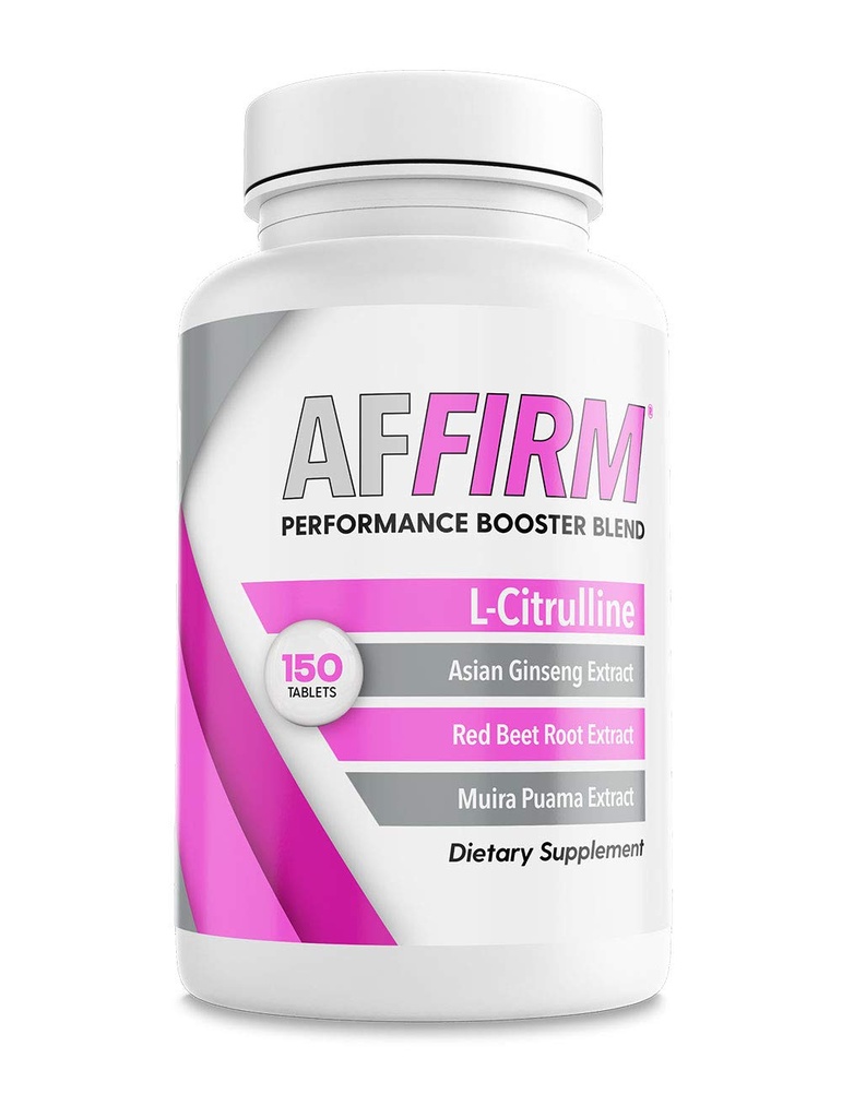 Affirm Nitric Oxide Booster for Women Dietary Supplement 750mg 150 Tablets (75 Day Supply) | Improves Blood Circulation | Created by Dr. Judson Brandeis