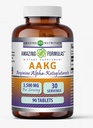 Amazing Formulas AAKG ((Arginine Alpha-Ketoglutarate) 3500mg) Supplement | Tablets | Non-GMO | Gluten-Free | Made in USA (1 Pack, 90 Count)