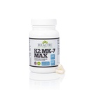 Health As It Ought To Be Vitamin K2 MK-7 Max 300 mcg Supplement – Extra Strength, Soy-Free Formula for Bone and Cardiovascular Health Support – 60 Capsules