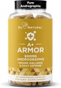 A+ Armor andrographis Pure 800 Mg – zdravo delovanje imunskega sistema, telesno dobro počutje, močna moč za sezonsko zaščito – popoln spekter in standardiziran – 60 veganskih mehkih kapsul