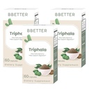 BBETTER Triphala – Ayurvedic Herbal Supplement with Amla, Haritaki & Bibhitaki for Occasional Constipation & Bloating – Supports Digestion, Healthy Bowel Function, Colon Cleanse & Detox -180 Capsules